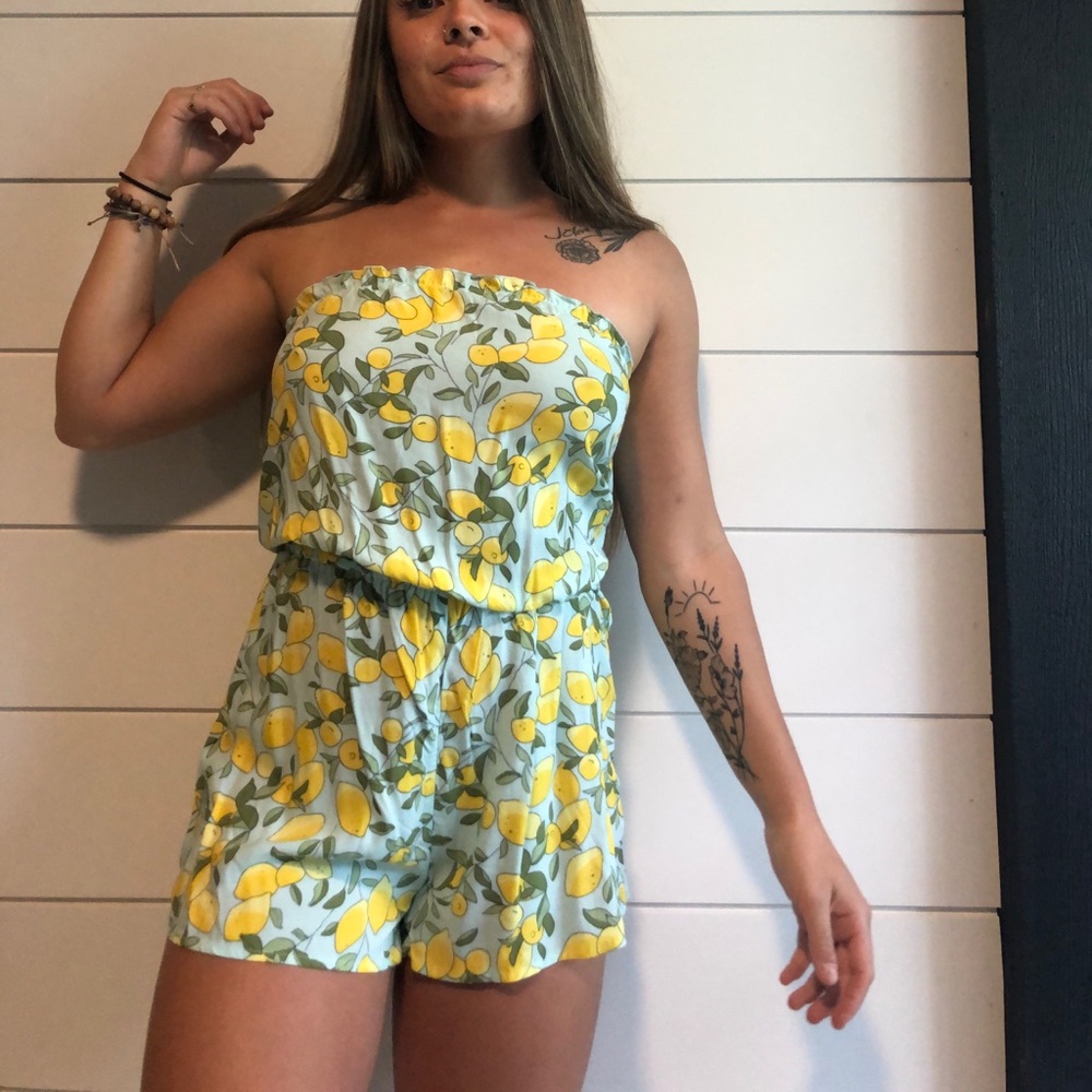 Lemon Romper